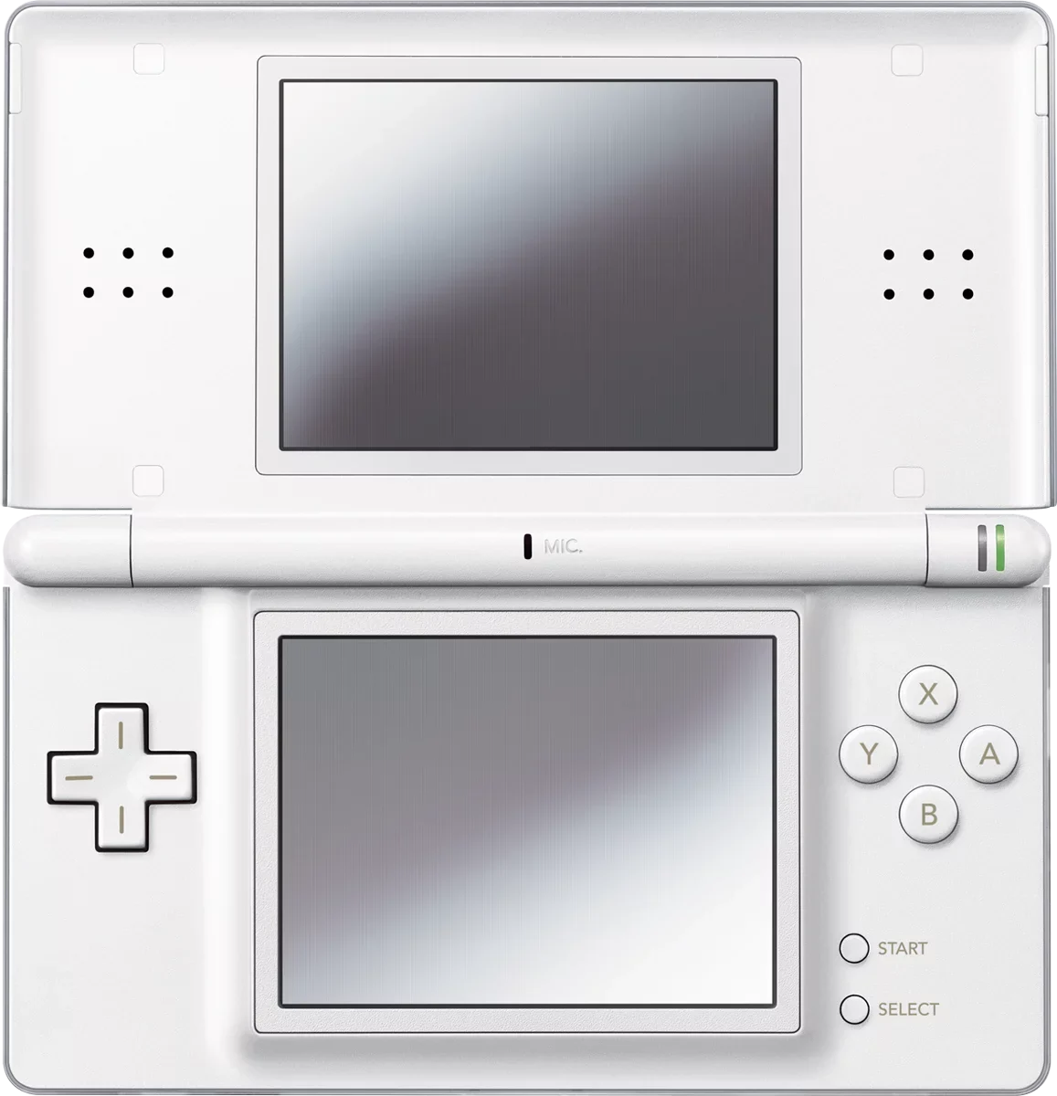 Restored Nintendo DS Lite Polar White Handheld Gaming Console w/ Stylus and Charger (Refurbished)