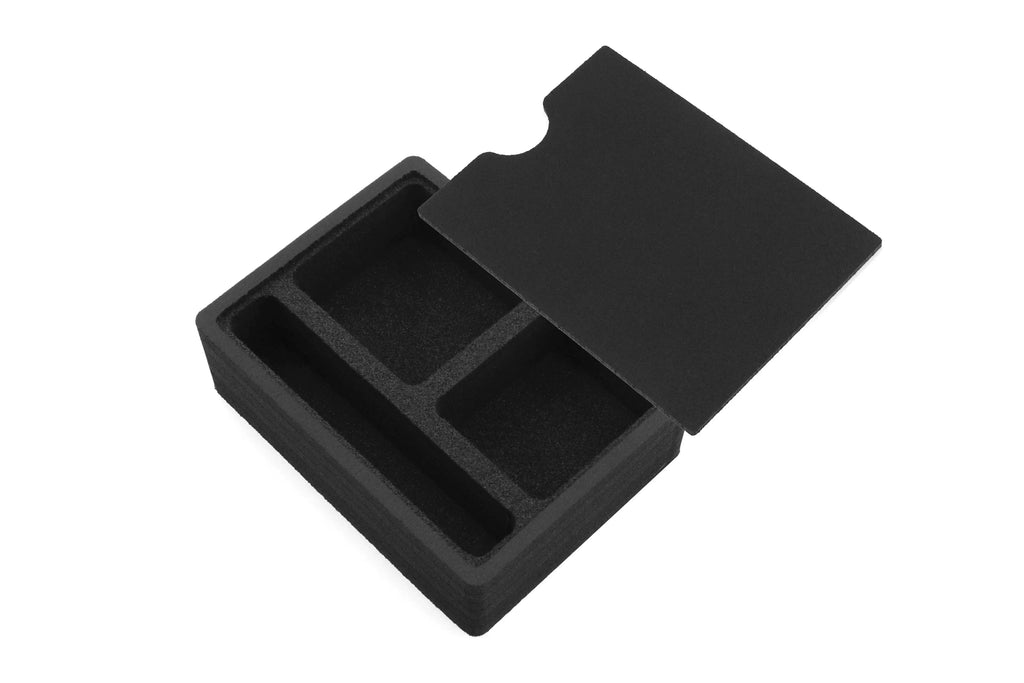 Red Hound Auto Center Console Organizer Vehicle Insert Secret Compartment Tray Fitting with Honda Pilot 2009 2010 2011 Black Anti-Rattle