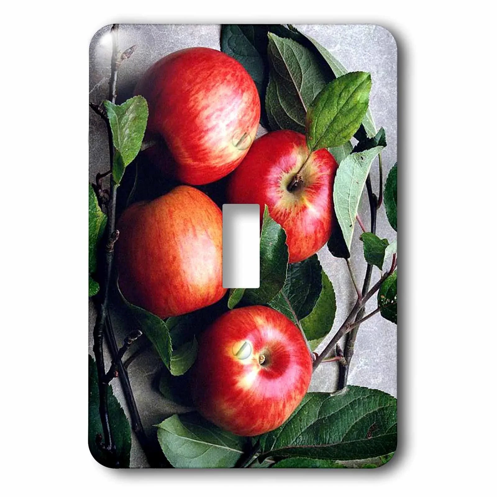 3dRose Apple - Single Toggle Switch (lsp_765_1)