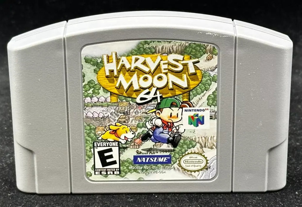 Harvest Moon 64 Nintendo 64 N64 Cassette Genuine Only TSUME-