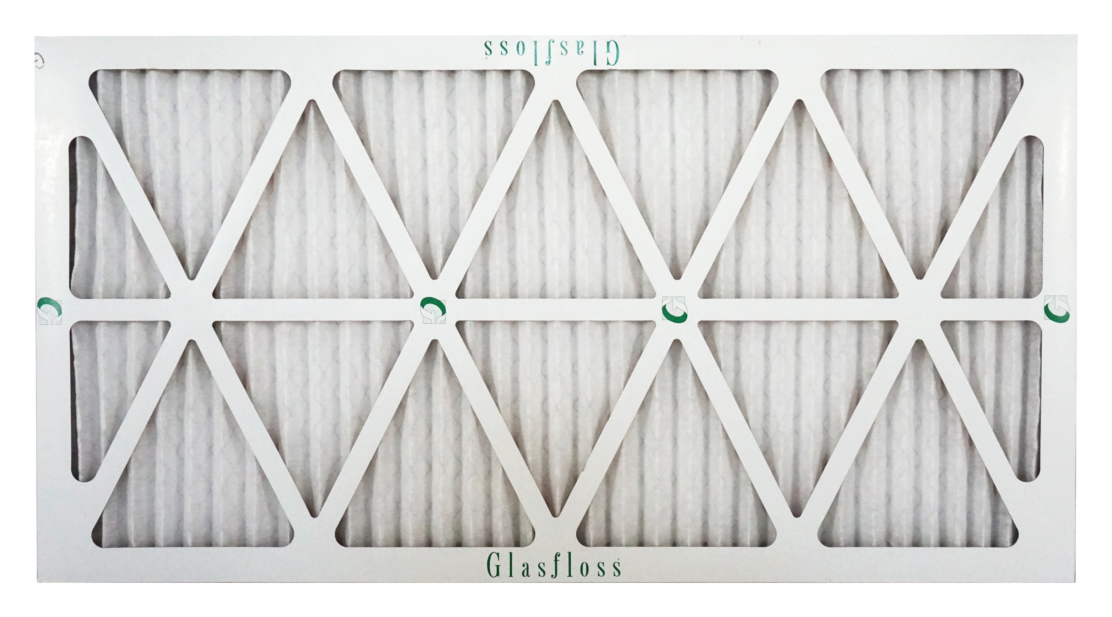Glasfloss 22x22x1 - MERV 10 -Qty:6 - Furnace Air Filter - Made in USA (Actual Size: 21.5 x 21.5x7/8 inch)