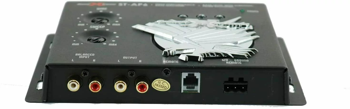 SoundXtreme ST-6 1/2 Din Car Audio Digital Processor, 13.5V, Bass Maximizer Bundle