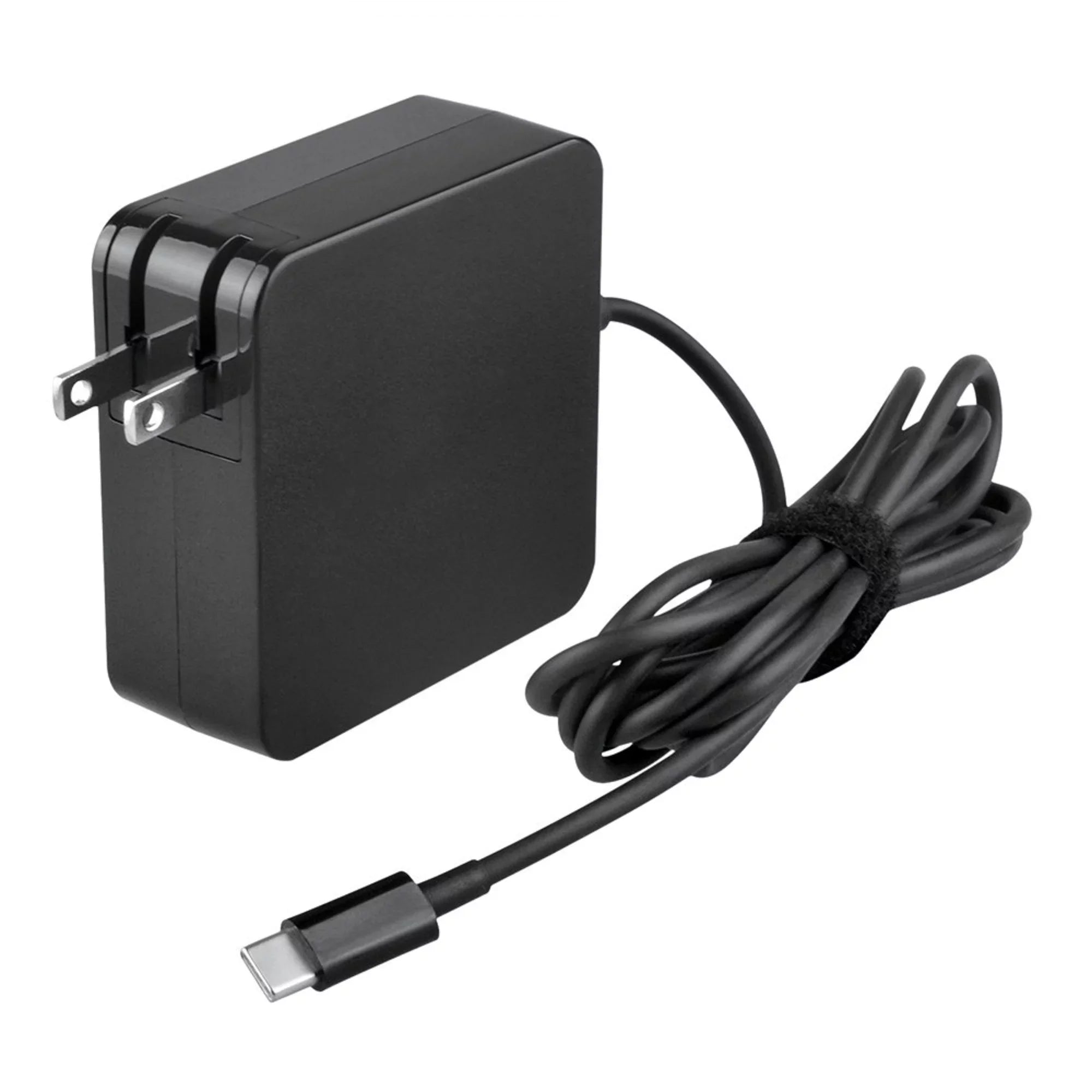 K-MAINS Black 65W USB Type-C AC Adapter Charger Replacement for Dell XPS 13 7390 P82G003 2-in-1 Laptop PSU