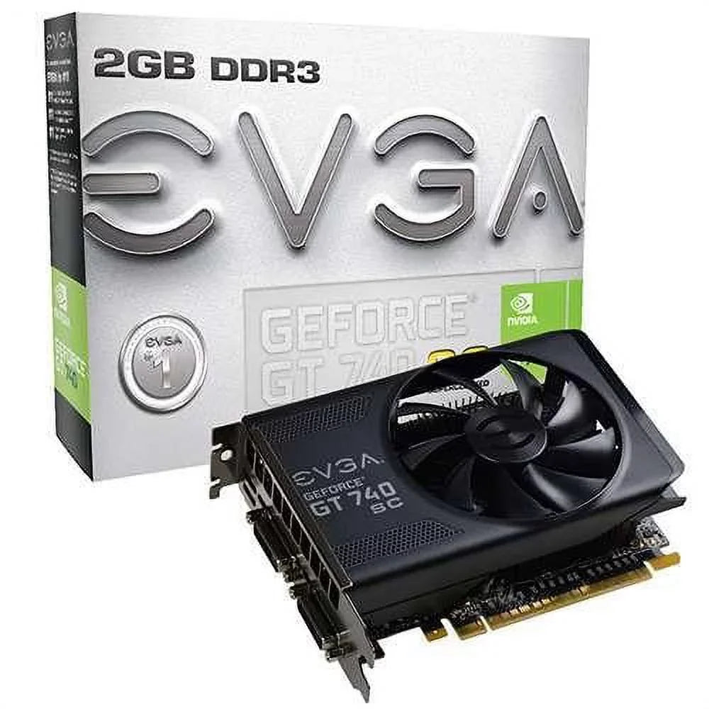 EVGA NVIDIA GeForce GT 740 Graphic Card, 2 GB DDR3 SDRAM