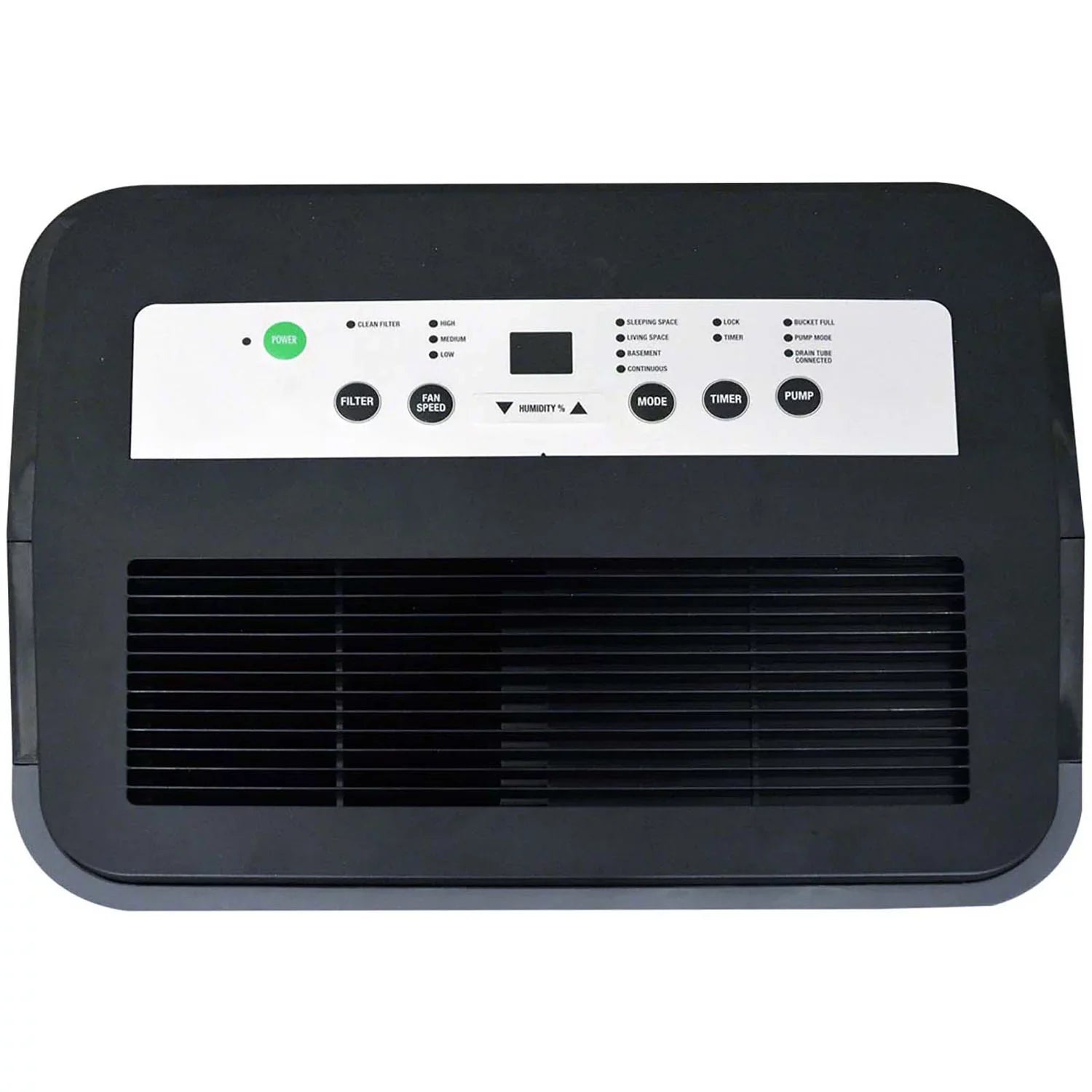 Restored Soleus 110 Pint Portable Dehumidifier with Built-In Pump (Refurbished)
