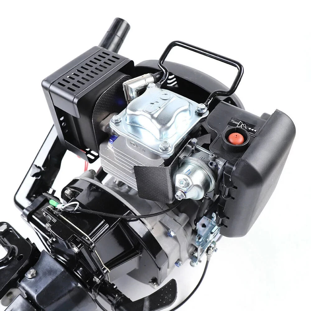 6 HP 4-Stroke Heavy Duty Outboard Motor Fishing Vessel Engine Air Cooling System