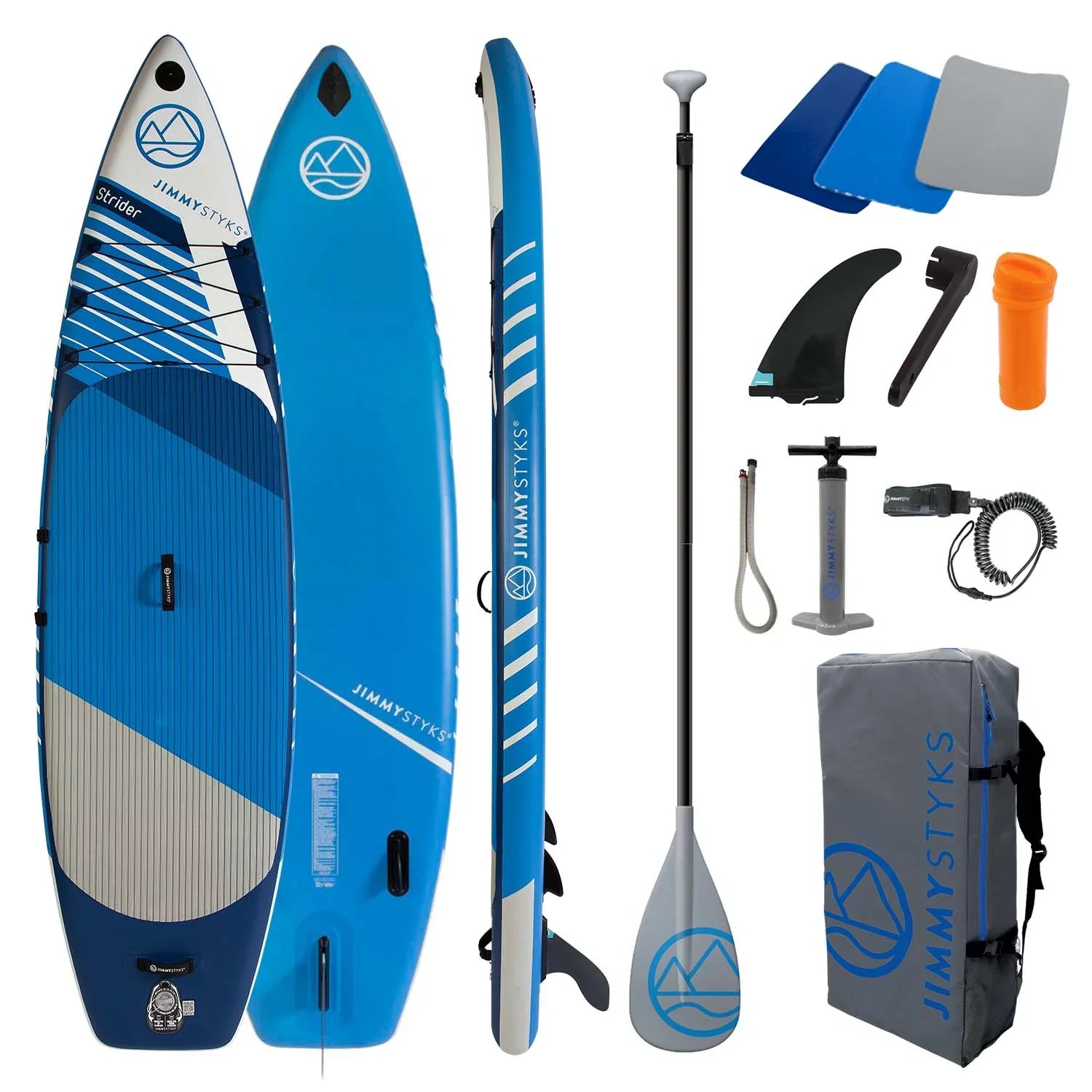 Jimmy Styks - 11' Stryder Isup- Inflatable Stand up Paddle Board