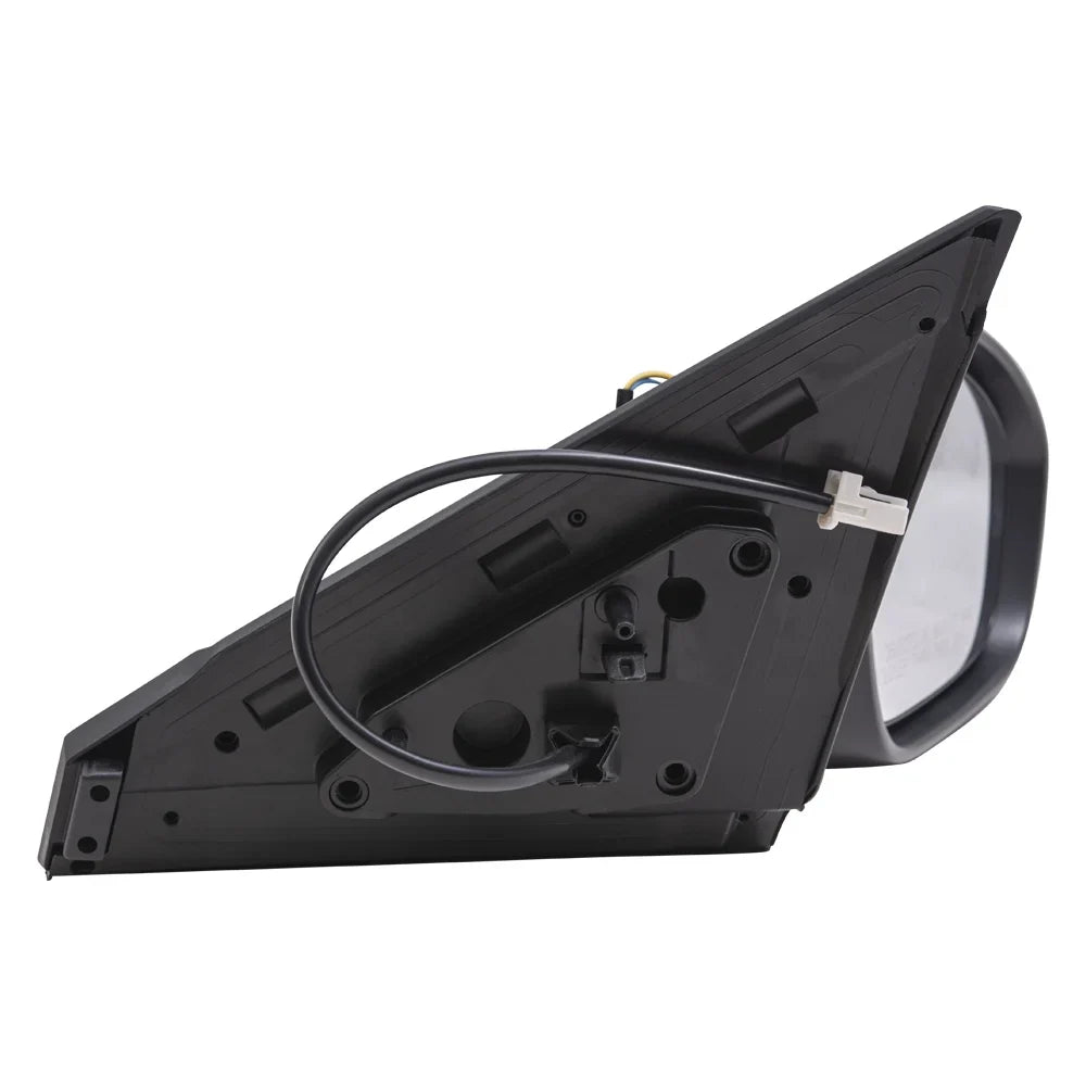 Brock Aftermarket Replacement Passenger Right Power Mirror Without Heat-Signal-Camera Paint To Match Black Fitting With 2020-2021 Nissan Sentra