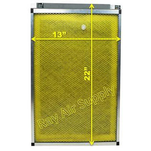 RAYAIR SUPPLY 13x22 Replacement Filter Pads Matching with MicroPower Guard Air Cleaner (3 Pack)