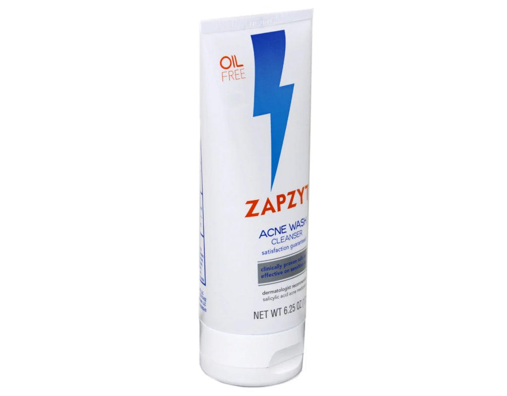 Zapzyt Acne Wash Treatment For Face And Body - 6.25 Oz, 3 Pack