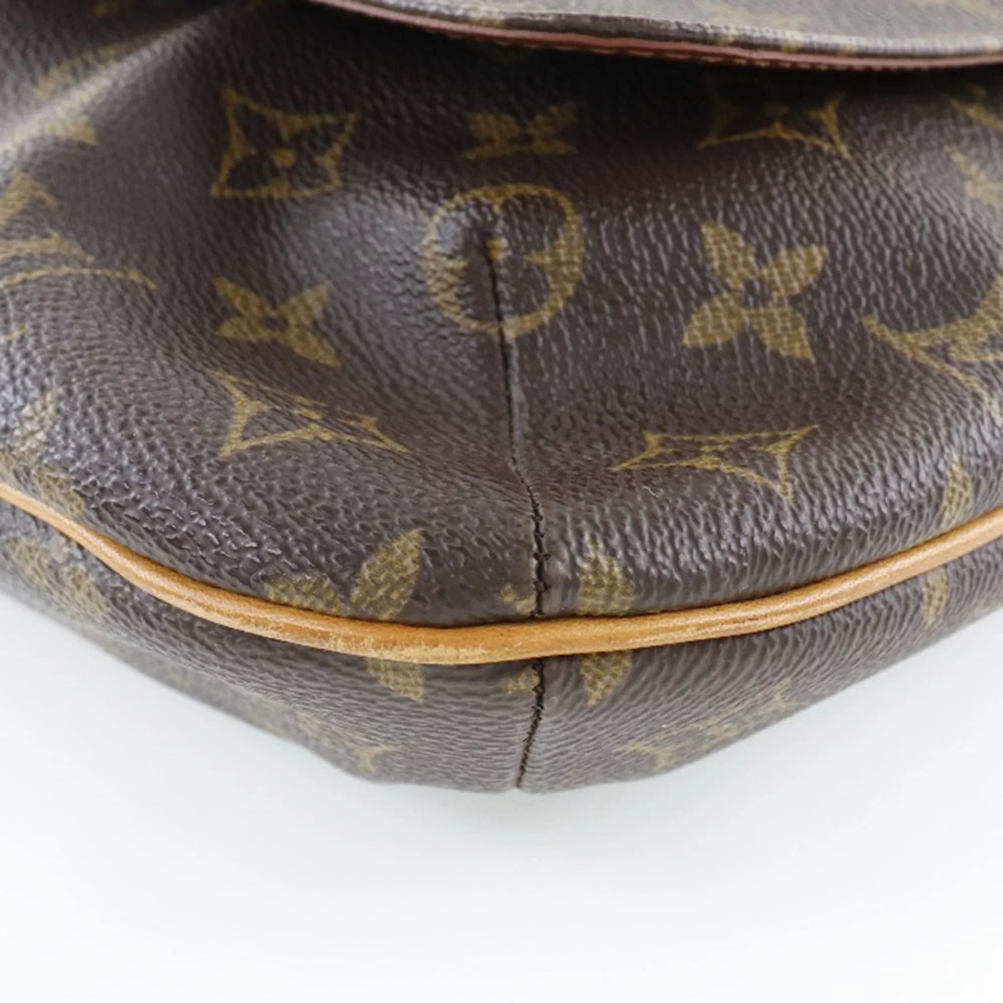 Pre-Owned LOUIS VUITTON Louis Vuitton Musette M51256 Monogram Canvas Brown AS0071 Women's Shoulder Bag (Fair)