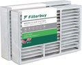 Filterbuy 17x26x4 MERV 8 Pleated HVAC AC Furnace Air Filters for Lennox x6664 (2-Pack)