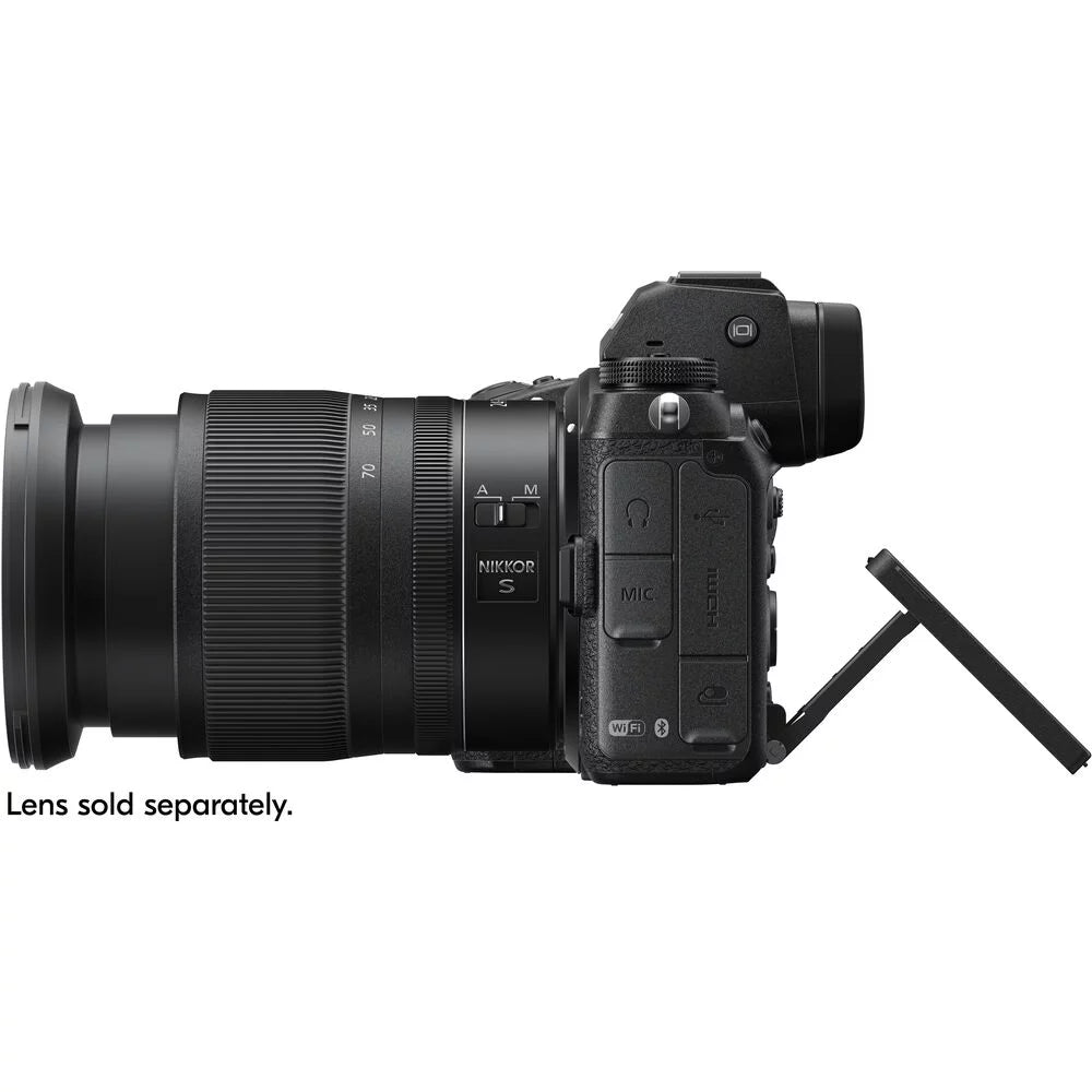 Nikon Z 7II Mirrorless Digital Camera 45.7MP (Body Only) (1653) + FTZ Mount + 64GB XQD Card + EN-EL15c Battery + Corel Photo Software + Case + Card Reader + Cleaning Set + More - International Model