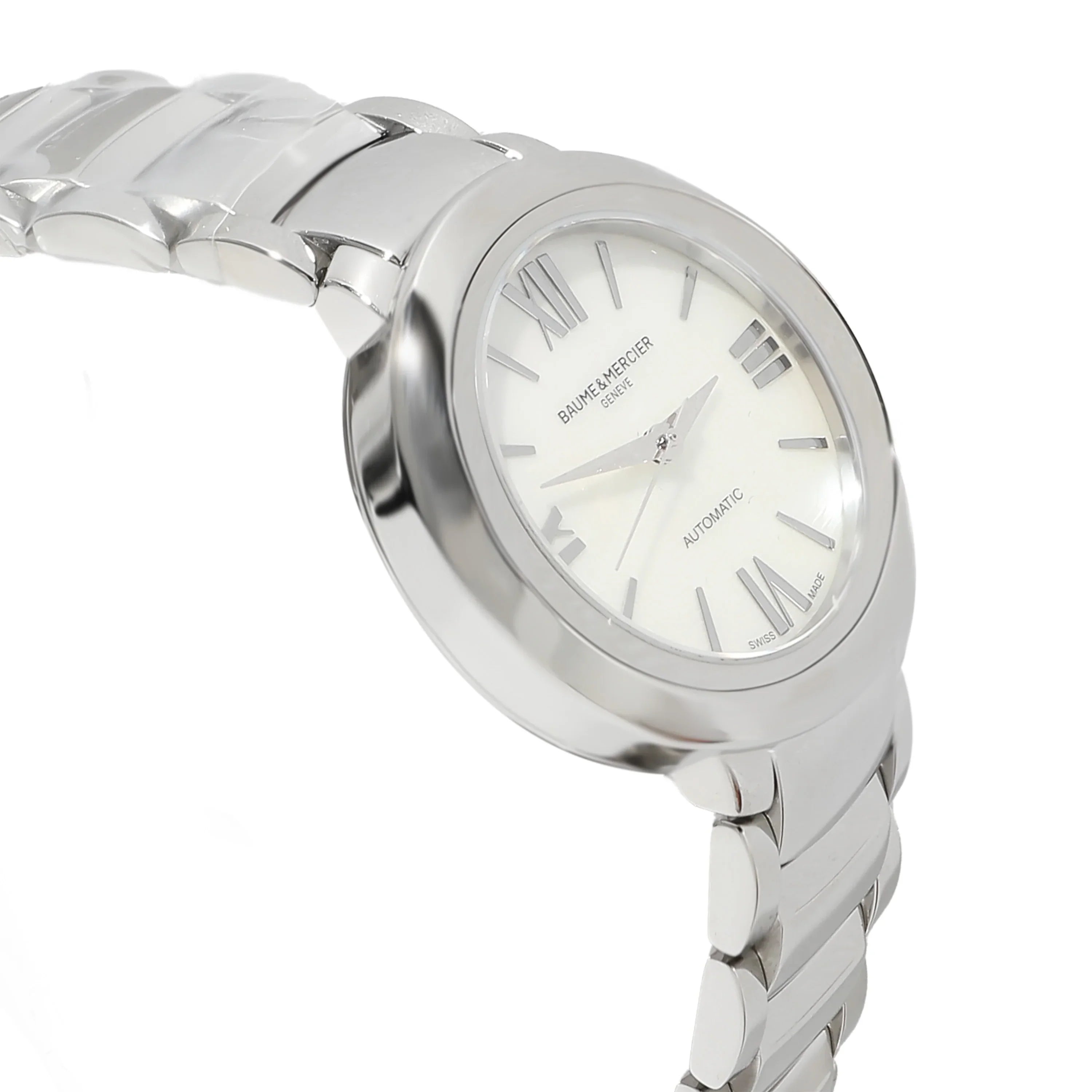 Baume & Mercier Promesse MOA10182 Women's Watch in Stainless Steel Pre-Owned