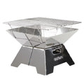 HAKONG Stainless Steel Portable BBQ Grill Foldable Design Perfect for Traveling and Picnic Barbecue