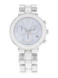 Movado Cerena White Ceramic Chronograph Ladies Watch 0606758