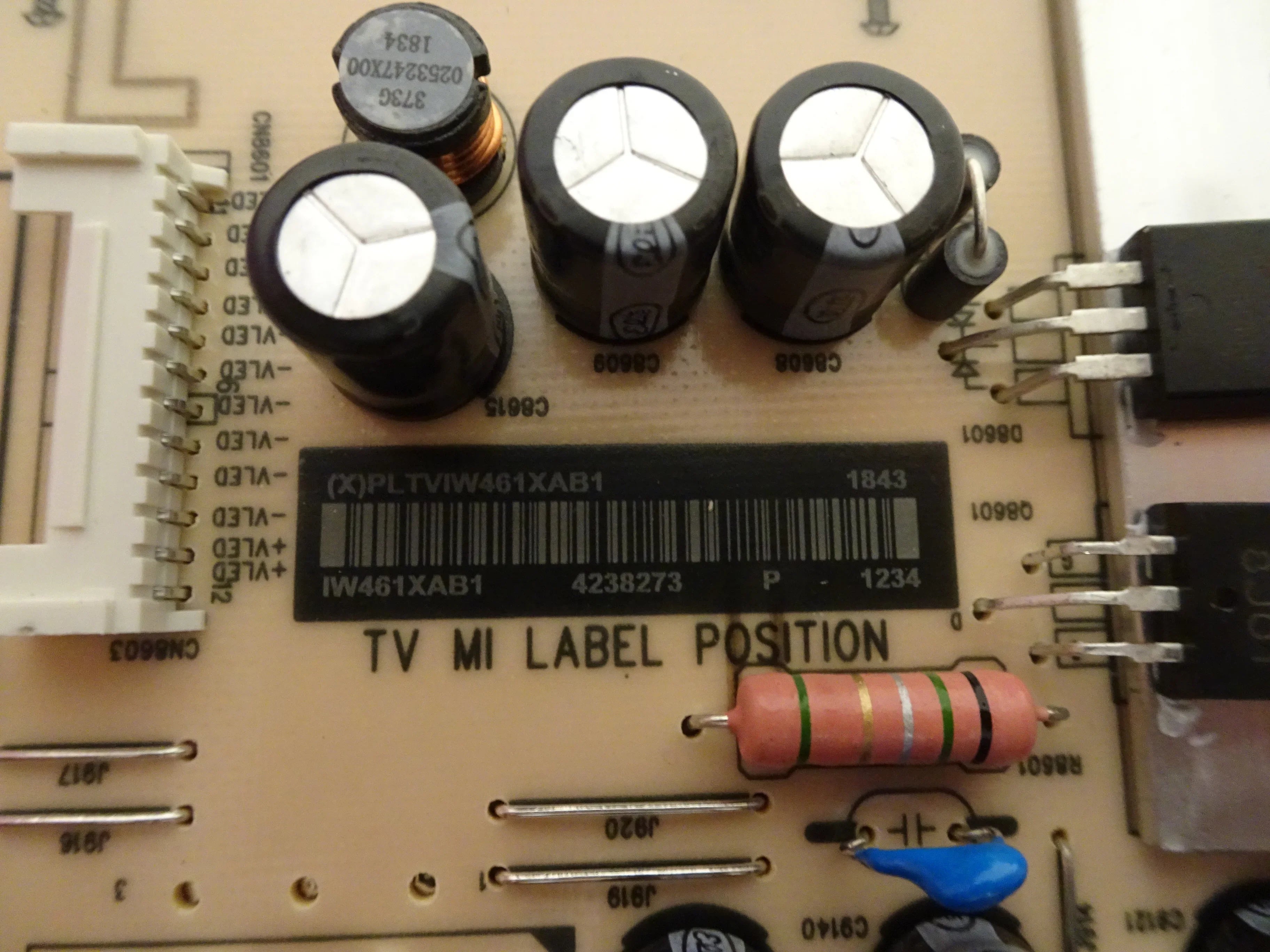 Vizio D55X-G1 Power Supply (715G8967-P01-005-003M) PLTVIW461XAB1