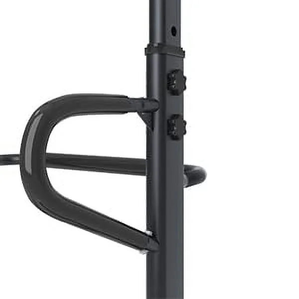 Wellynap Power Tower Pull up Bar, Height Adjustable Strength Training Workout Equipment - Black