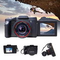 Digital Video Camera Full Hd 1080P 16Mp Recorder with Wide Angle Lens for Youtube Vlogging