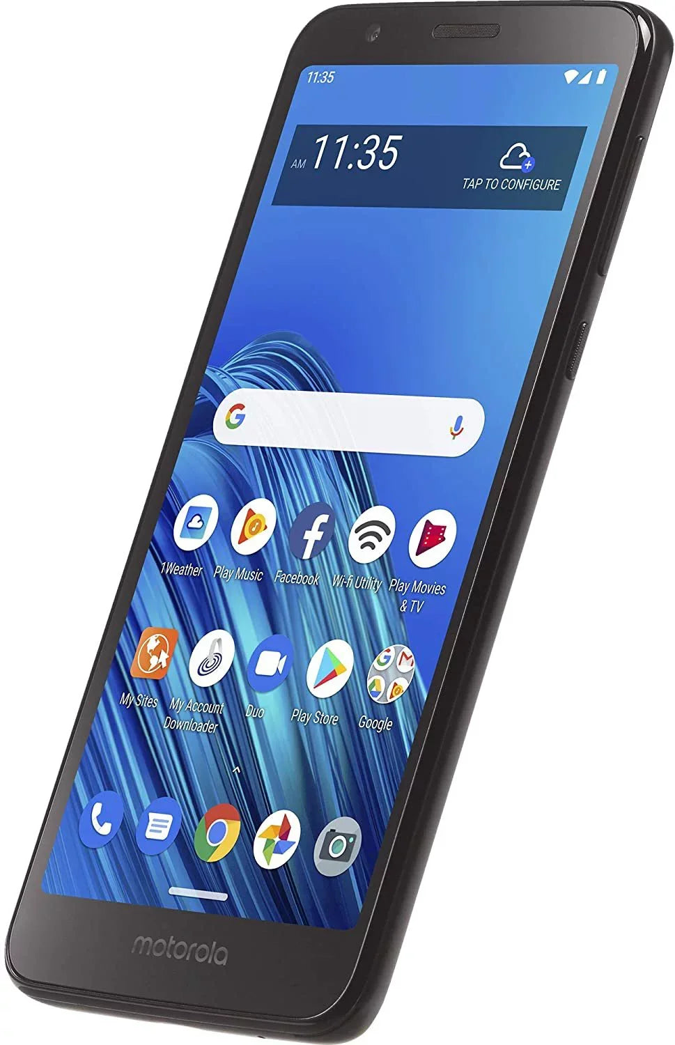 Motorola TracFone Moto E6 4G LTE Prepaid Smartphone Locked Black 32GB