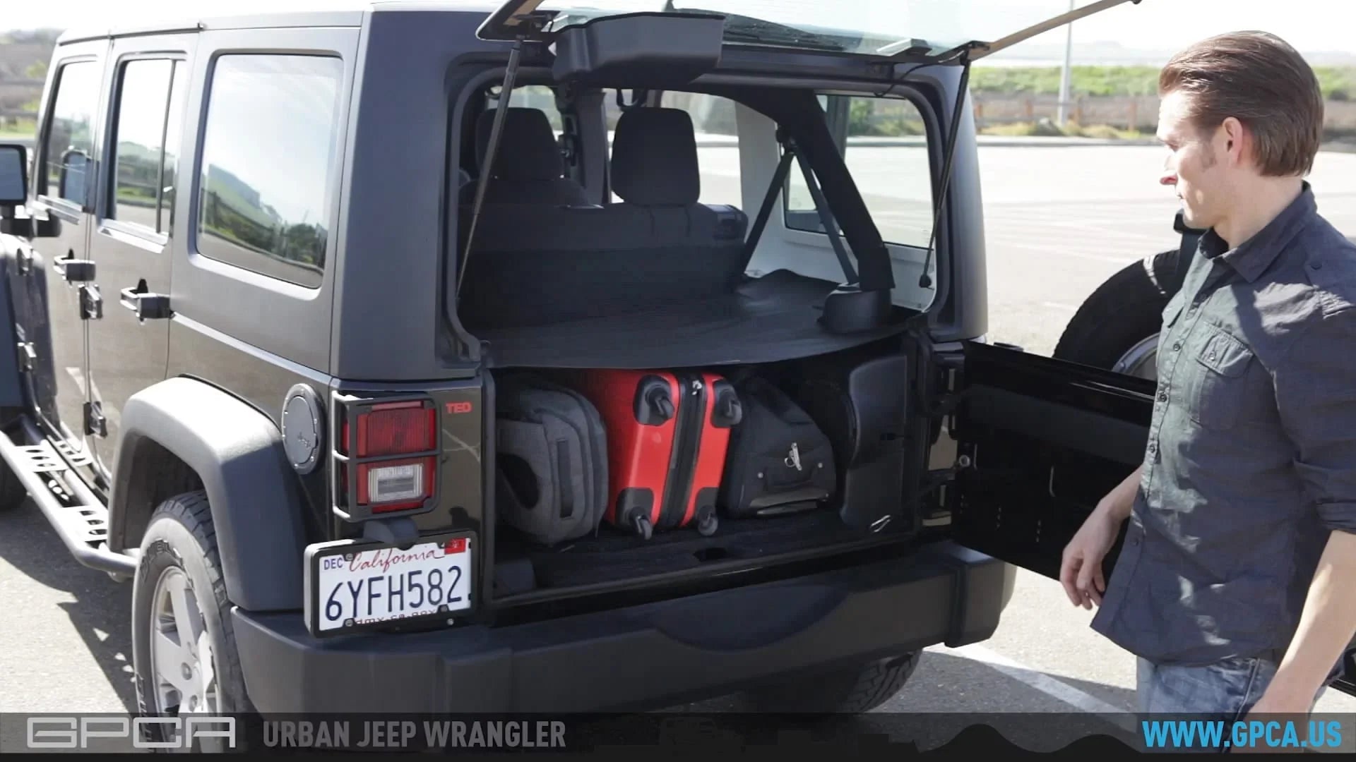 GPCA Cargo Protection LITE PLUS for Wrangler JK 4DR Sport/ Sahara/ Rubicon/ Freedom Unlimited 2007-2018 models (UPGRADED)