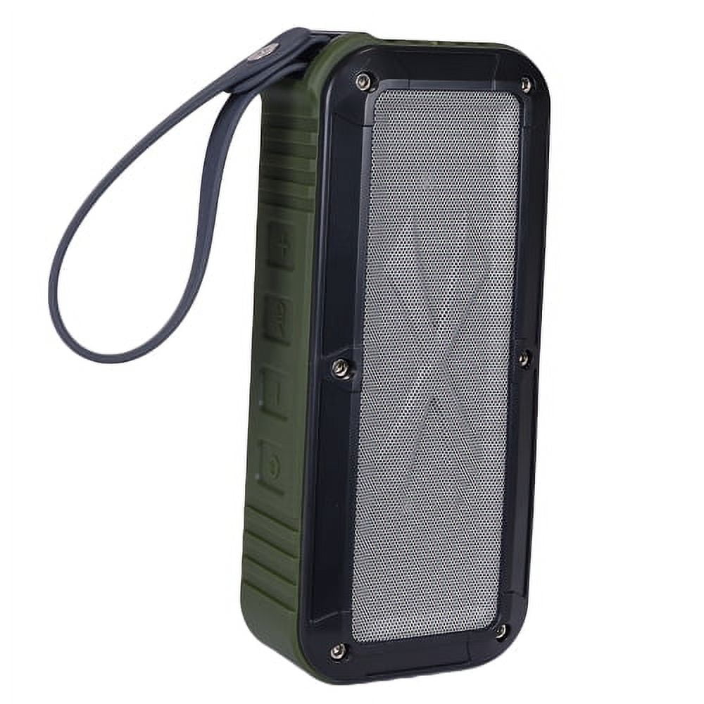 Restored Logisys SP608MG Bluetooth Wireless Waterproof Rechargeable Speaker W/3.5Mm Aux (Refurbished)
