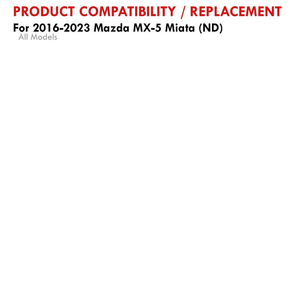 AJP Distributors Rear Lower Suspension Adjustable Toe Control Arms Rods LCA Kit Red Suitable For Mazda Miata MX-5 ND MX5 2016 2017 2018 2019 2020 2021 2022 2023 16 17 18 19 20 21 22 23