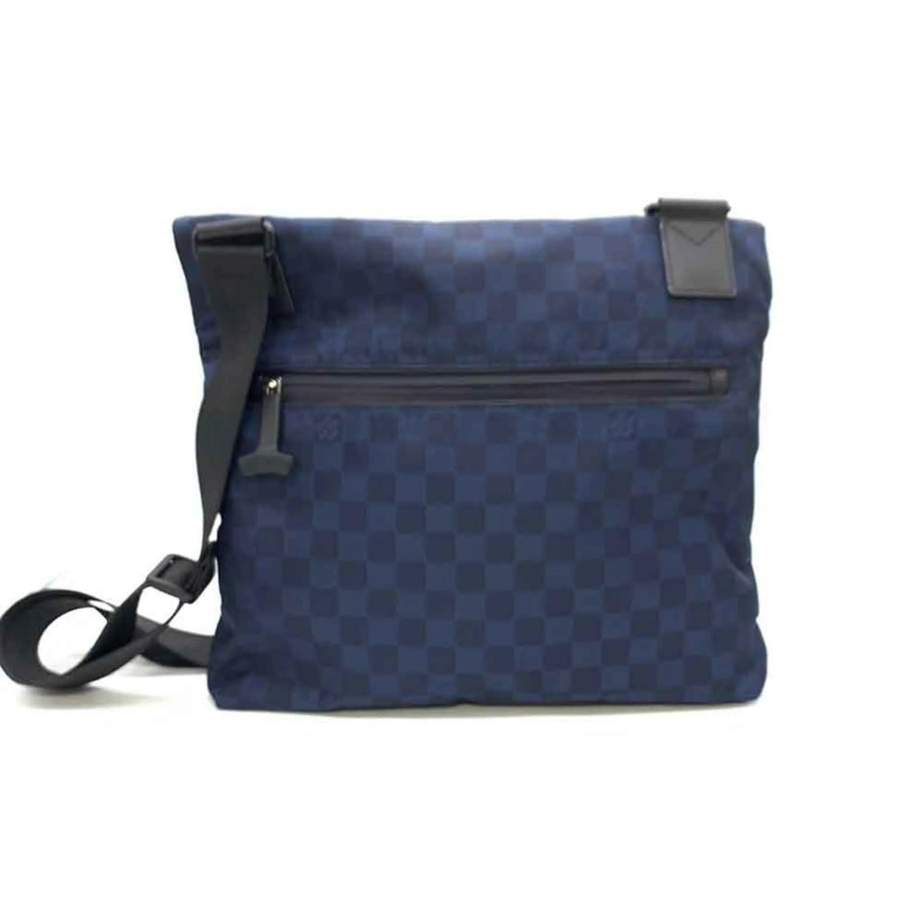 Pre-Owned Louis Vuitton Bag Damier Challenge Alize Navy Shoulder LV Cup Men's Nylon N41251 LOUISVUITTON (Fair)