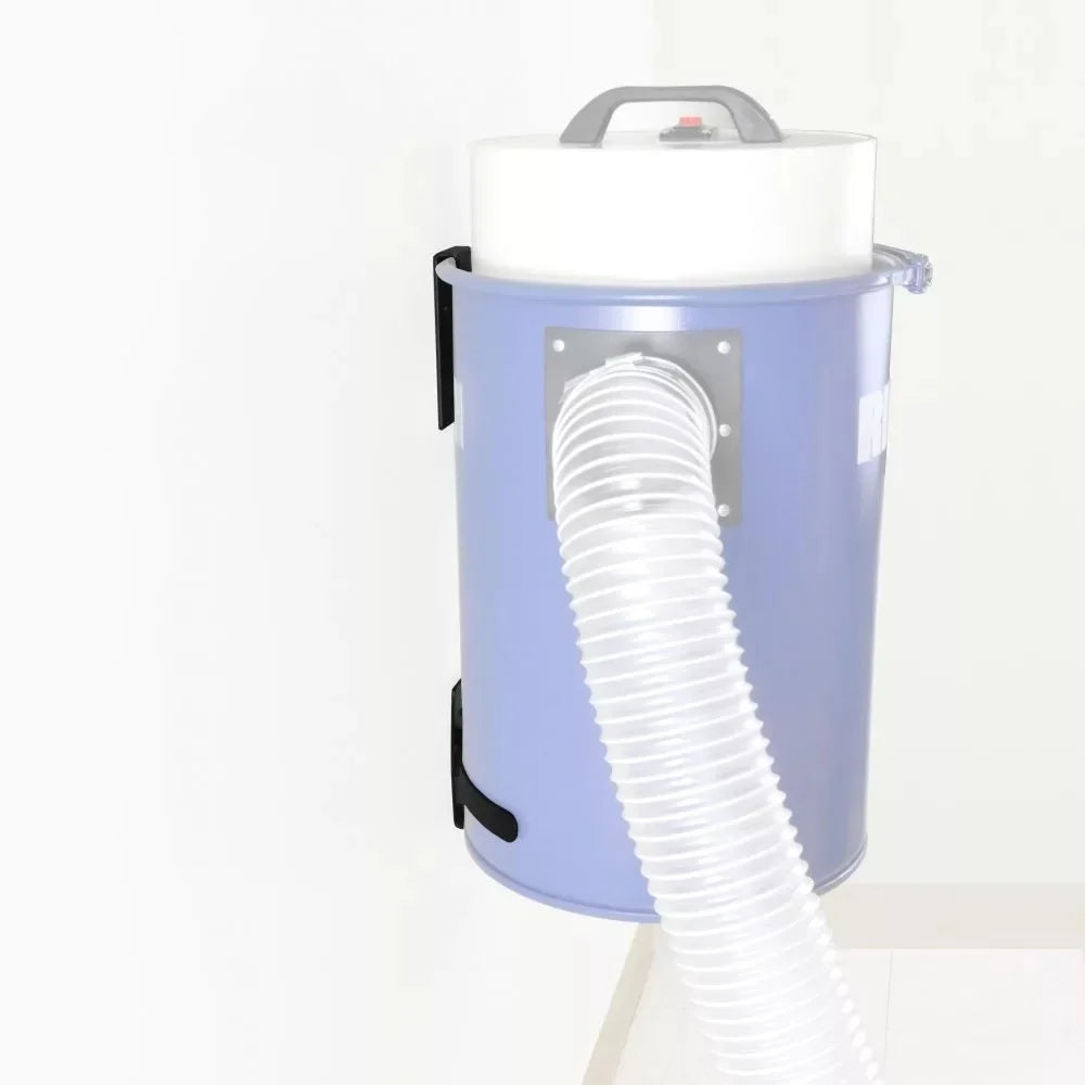Rikon Dust Extractor With Fittings And Wall Mount 12 Gallon Capacity