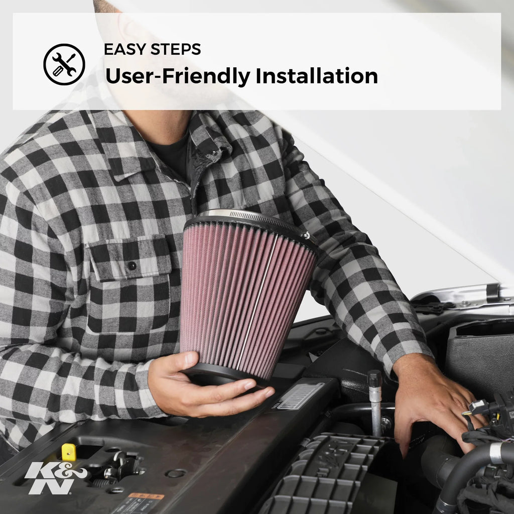K&N Engine Air Filter: High Performance, Premium, Washable, Industrial Replacement Filter, Heavy Duty: E-3737