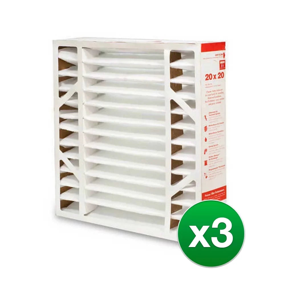 Fits Honeywell AC FC100A1011 20x20x4 Air Filter MERV 11 (3 Pack)