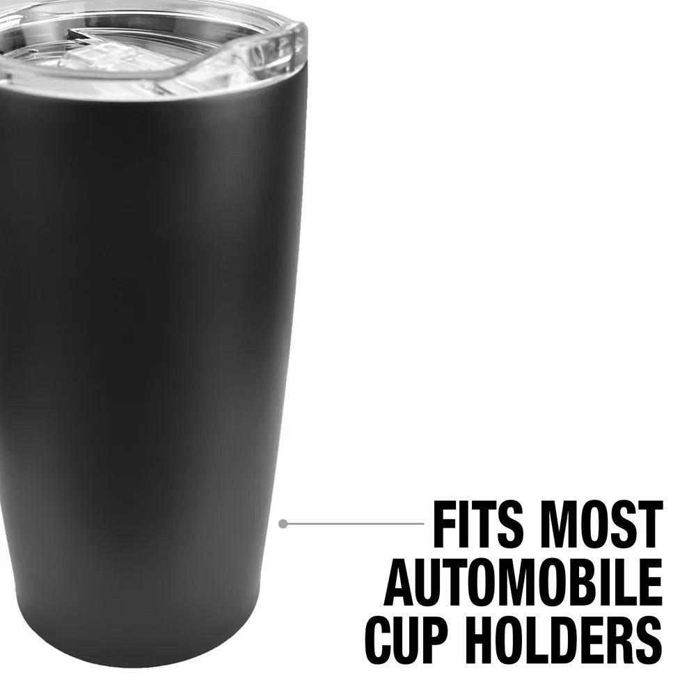 The Hobbit/Thorin Cauldron Stainless Steel Tumbler 20 oz Coffee Travel Mug/Cup, Vacuum Insulated & Double Wall with Leakproof Sliding Lid | Excellent for Hot Drinks and Cold Beverages