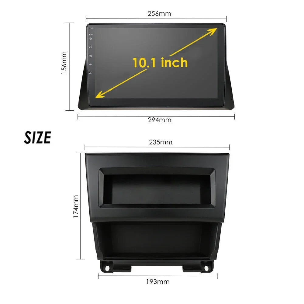 Car Stereo Radio for Honda Accord 8 2008-2013 10.1" 1280*720 Screen Android 12 Video Player Support Wireless Carplay Android Auto WIFI GPS Navigation SWC Backup Camera 2+32G, Black