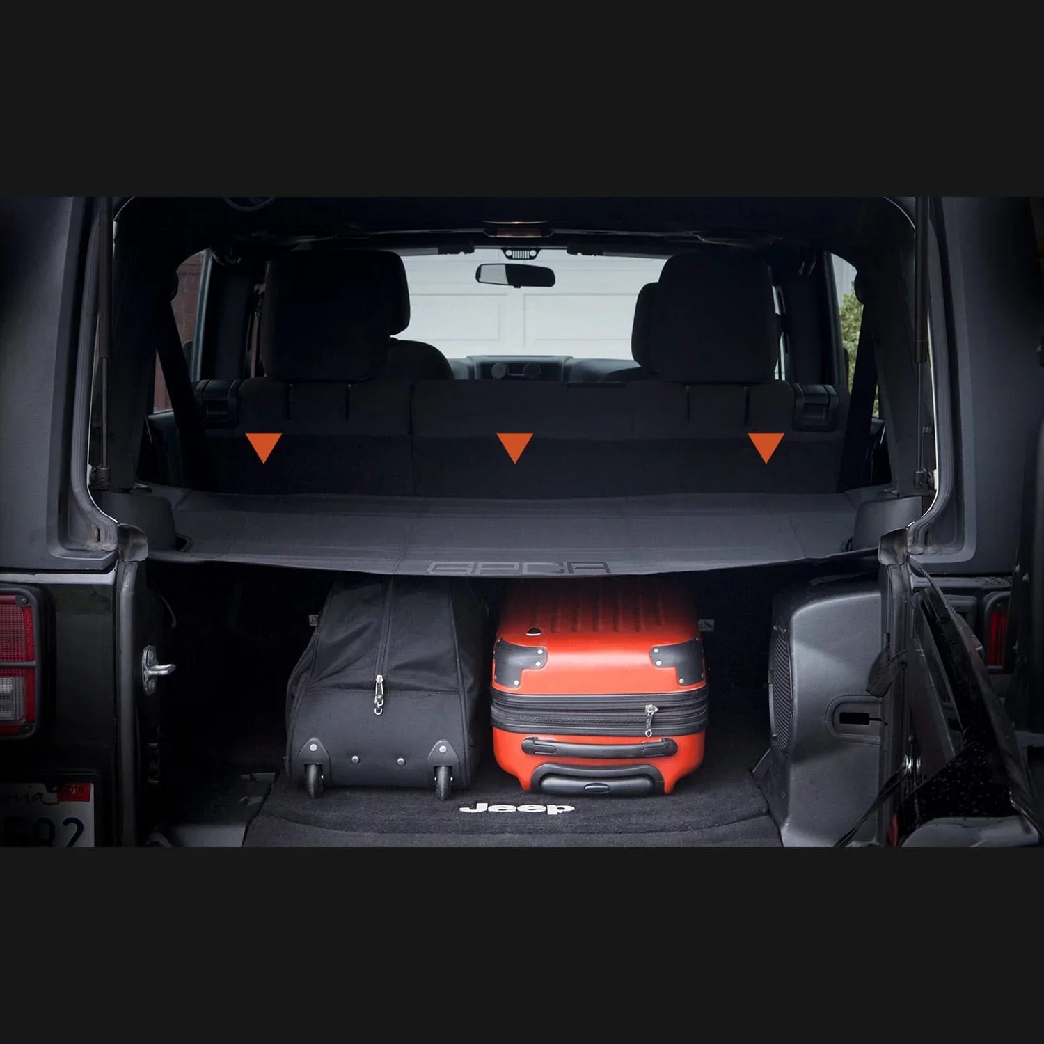 GPCA Cargo Protection LITE PLUS for Wrangler JK 4DR Sport/ Sahara/ Rubicon/ Freedom Unlimited 2007-2018 models (UPGRADED)