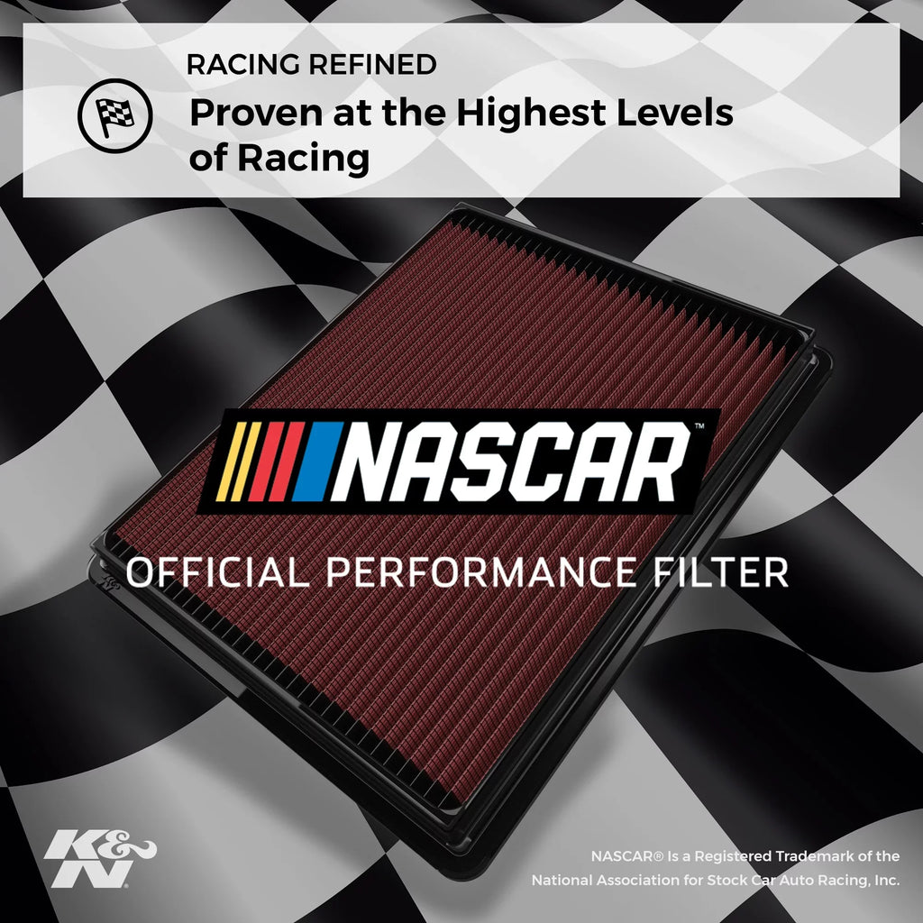 K&N Engine Air Filter: High Performance, Premium, Washable, Replacement Filter: 2013-2016 HYUNDAI (Genesis Coupe), 33-2481