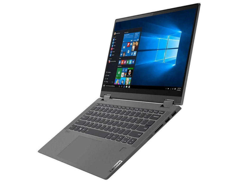 Pre-Owned LENOVO Flex 5 2-in-1 14" FHD TOUCH R7-5700U 16 512GB SSD 82HU002YUS (Refurbished: Good)