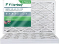 Filterbuy 10x24x1 MERV 13 Pleated HVAC AC Furnace Air Filters (4-Pack)