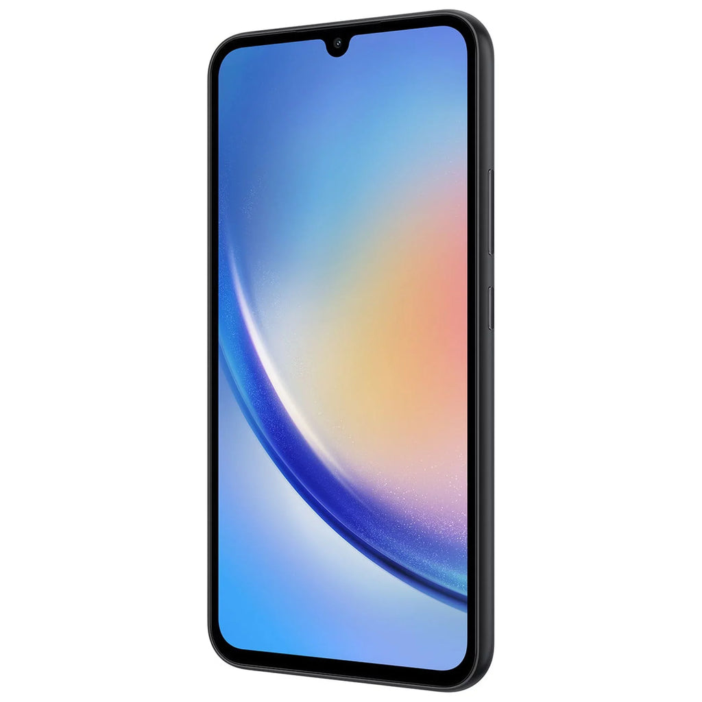 Restored Samsung Galaxy A34 5G A346M 128GB Dual SIM GSM Unlocked Android Smartphone (Latin Variant/US Suitable LTE) - Awesome Graphite (Refurbished)