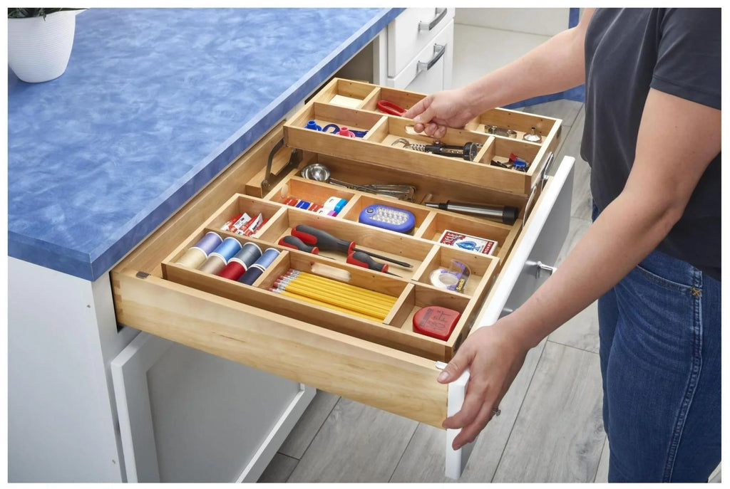 Rev-A-Shelf 4Wtmd-24H-1 4Wtmd Series Tiered Kitchen Organizer Drawer For 24" Cabinets -