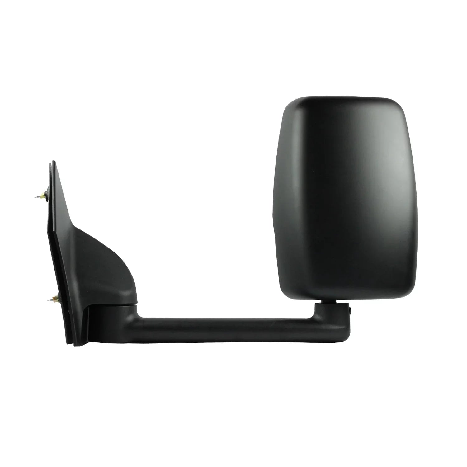 62170G - Fit System Driver Side Towing Mirror for 03-18 Chevrolet Express Van/ GMC Savana Full Size Van, textured black w/ PTM Shield dual lens, foldaway, Manual