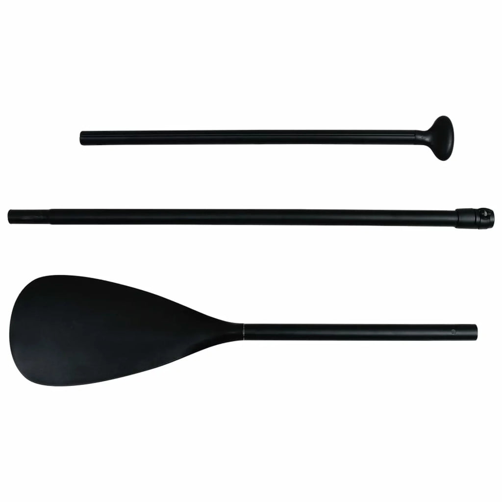 OWSOO Inflatable Paddle Board Set Black and White