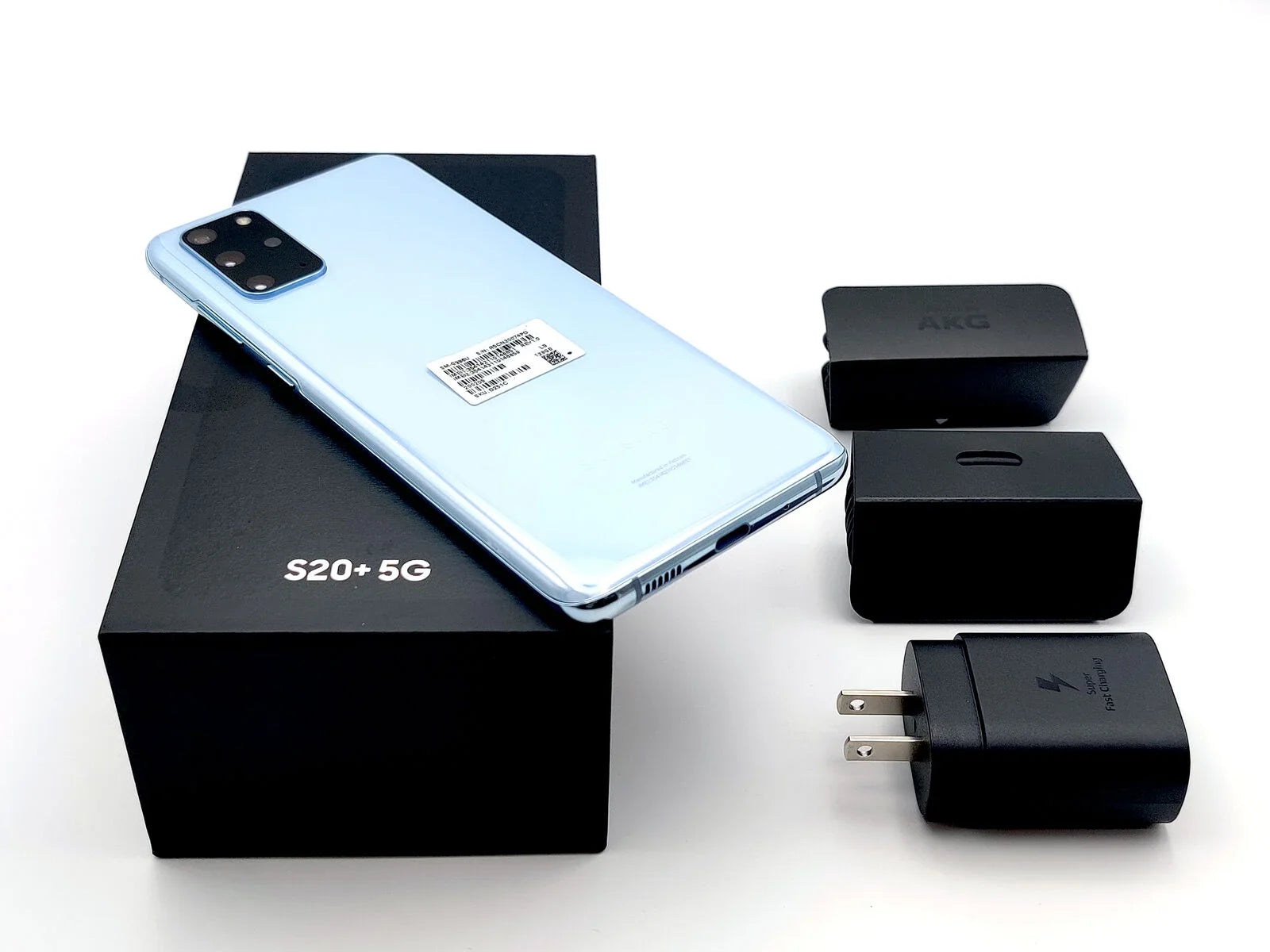 Fully Unlocked Samsung Galaxy S20+ Plus 5G 128GB SM-G986U [RETAIL BOX]