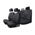 Genuine Dickies 3-Piece Black Petersen Vegan Leather Car Seat Protection 43645WDI