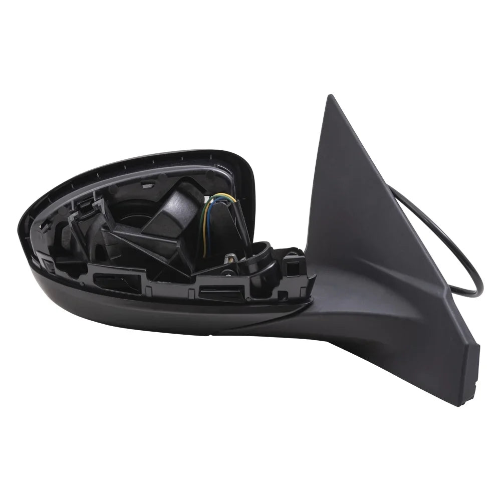 Brock Aftermarket Replacement Passenger Right Power Mirror Without Heat-Signal-Camera Paint To Match Black Fitting With 2020-2021 Nissan Sentra