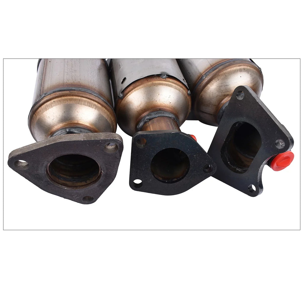 Mustrod Catalytic Converter Set for 2005-2008 Honda Accord Pilot Odyssey Ridgeline 45106-45107-45108