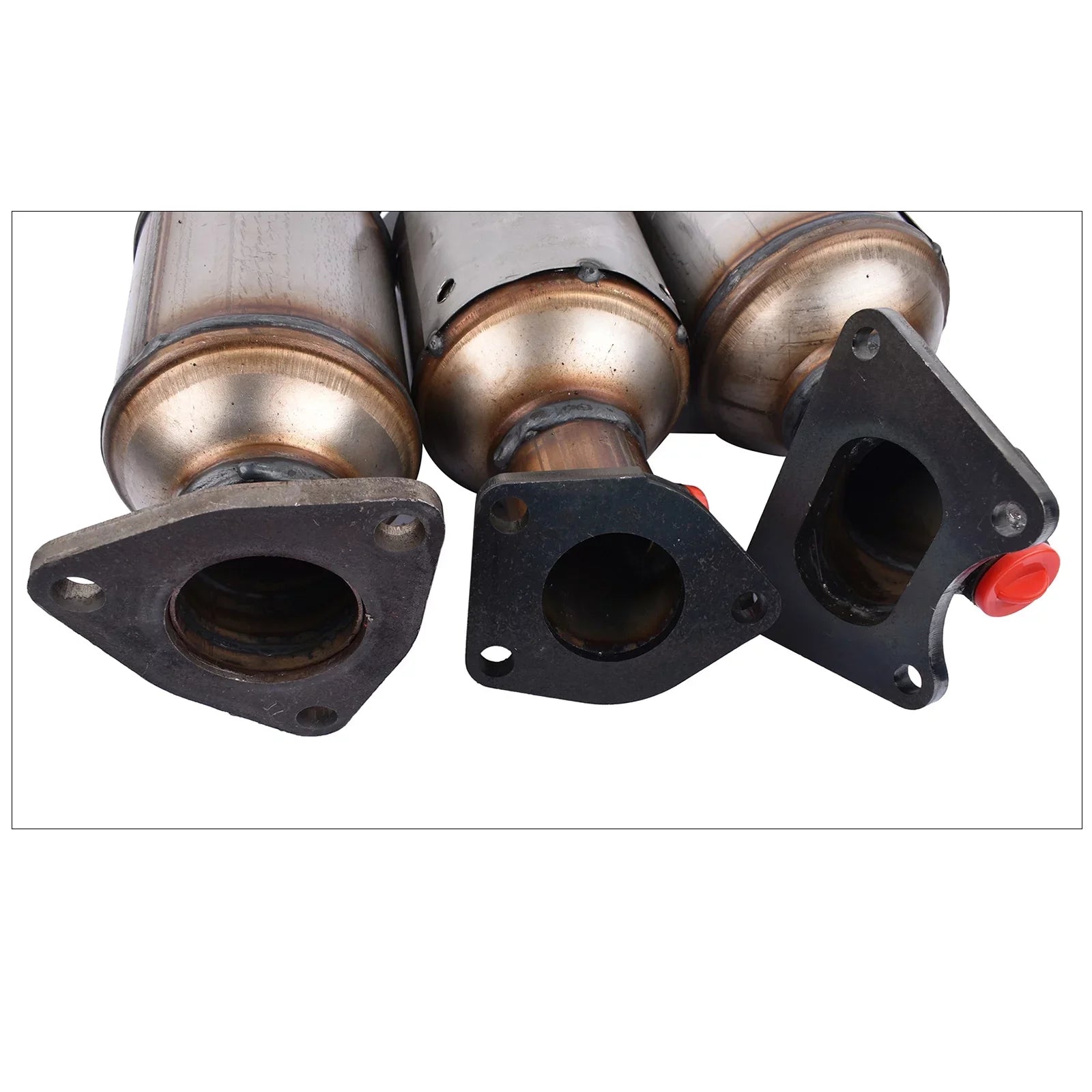 Mustrod Catalytic Converter Set for 2005-2008 Honda Accord Pilot Odyssey Ridgeline 45106-45107-45108