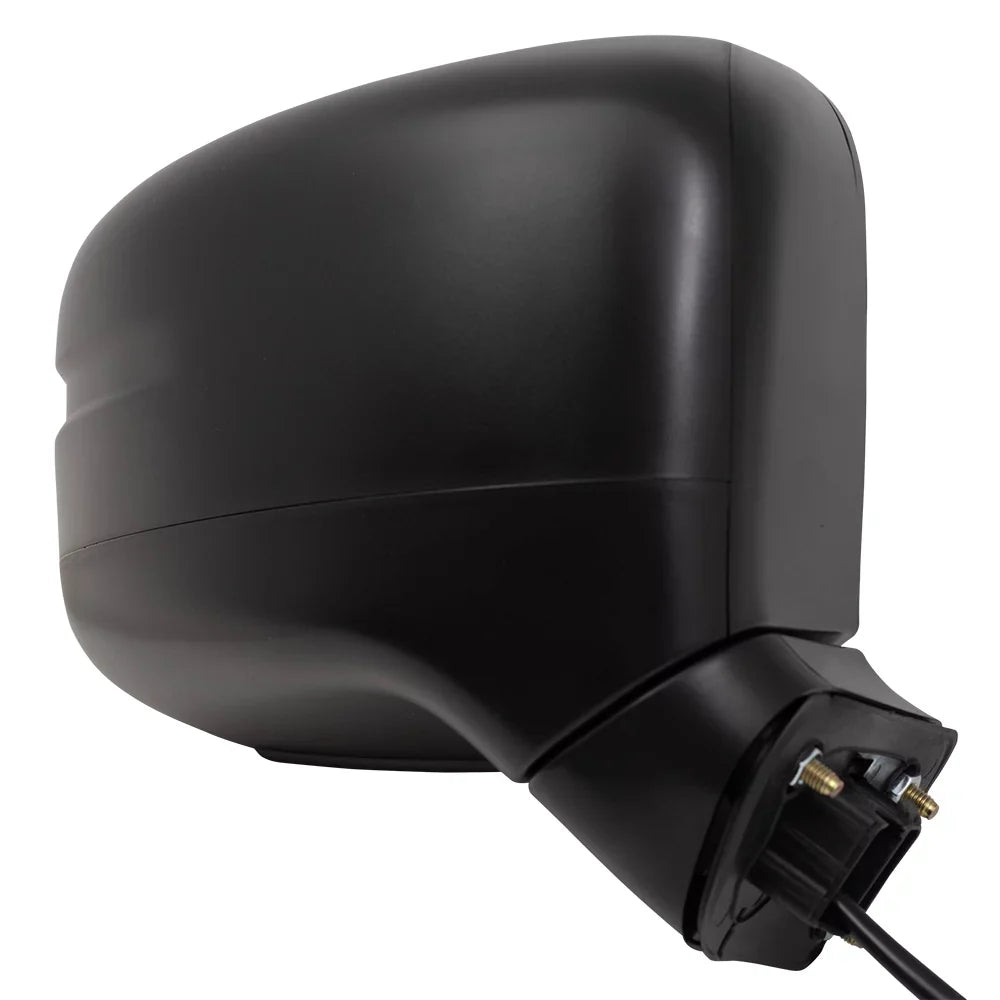 Brock Aftermarket Replacement Passenger Right Power Door Mirror Assembly Textured Black Manual Folding Without Heat-Signal-Memory-Auto Dimming-Side View Camera