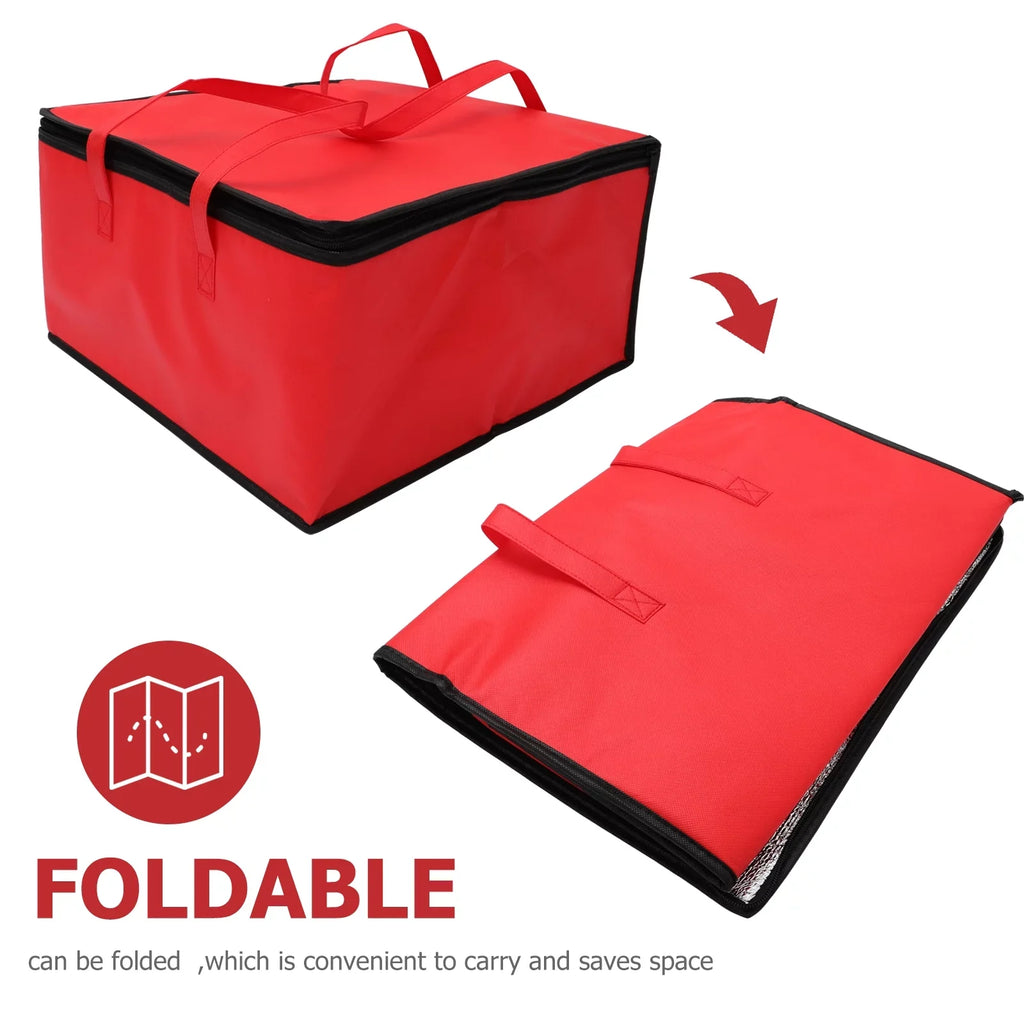 Homemaxs Baginsulated Lunch Delivery Thermal Grocery Tote Cooler Bags Warmer Portable Take Waterproof Sea