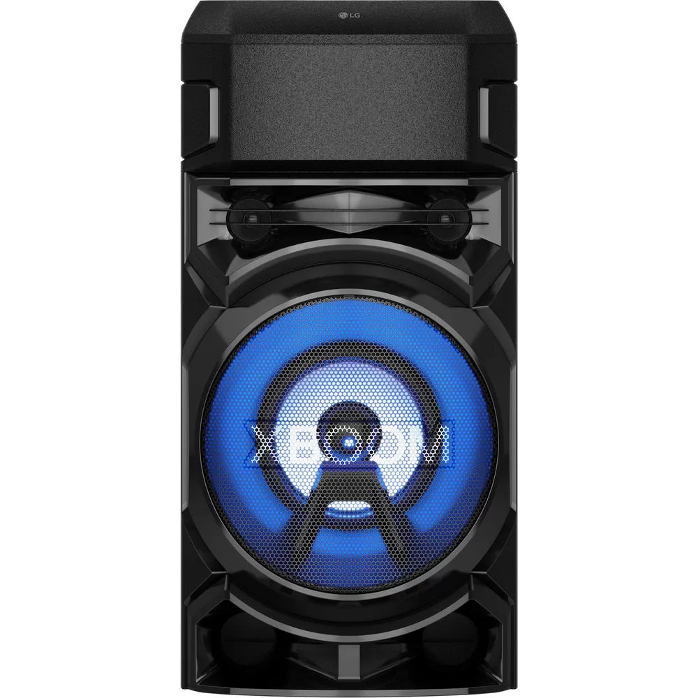 LG RN5 XBOOM Bluetooth Audio System with Bass Blast Bundle with 1 Year Extended Protection Plan and Tech Smart USA Audio Entertainment Essentials Bundle 2020