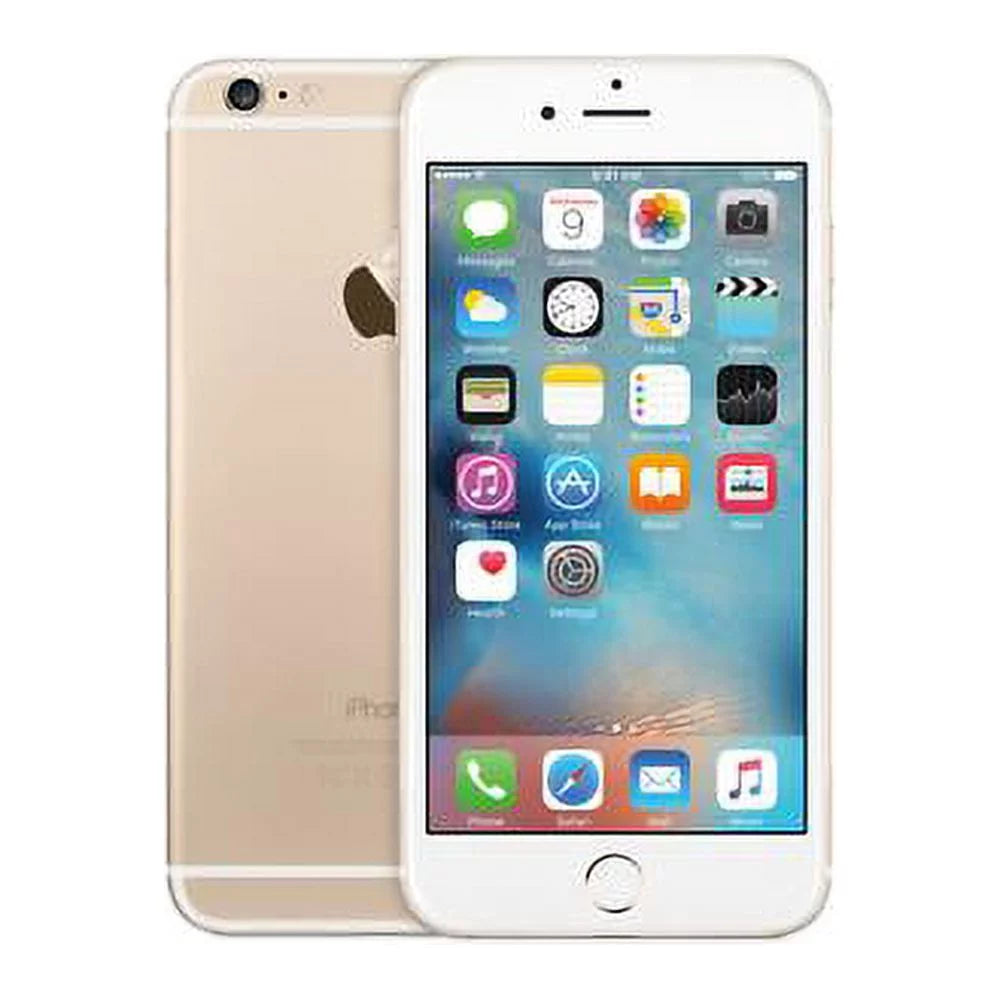 Pre-Owned Apple iPhone 6 64GB, Gold - T-Mobile (Refurbished: Good)